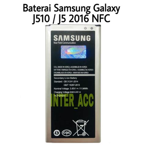 Jual Baterai Samsung Galaxy J Nfc J J Fn Original Battery