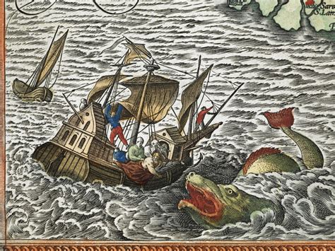 Old Maps With Sea Monsters