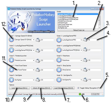 Pokebot Hotkey Launcher PokeBot