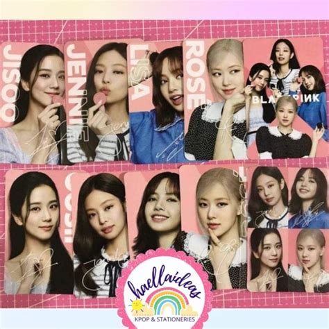 OFFICIAL Oreo Blackpink Photocards With Or Without Oreo Cookie Pack