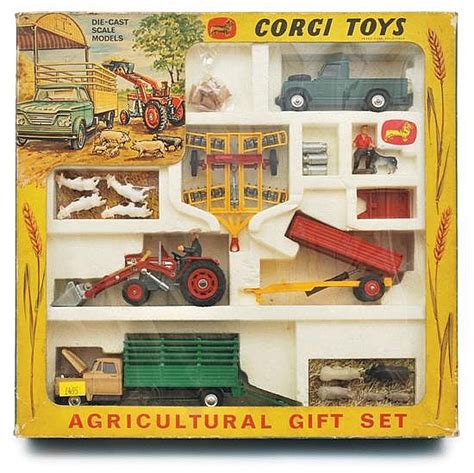 Corgi Agricultural Gift Set No Ford Tipper Trailer