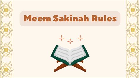 Rules Of Meem Sakinah With Examples And Points