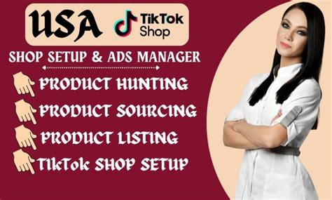 Create Setup Grow Usa Tik Tok Shop Product Upload Ads Manage