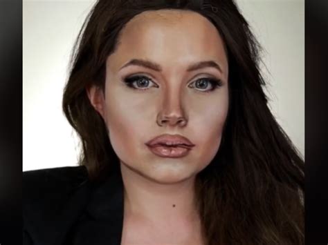 Watch As This Woman Transforms Herself Into Angelina Jolie