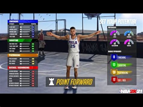 Best Point Forward Build On Nba K My Official Nba K Build Youtube