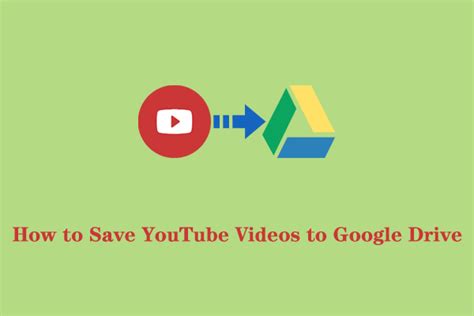 Una guía detallada sobre cómo guardar vídeos de YouTube en Google Drive