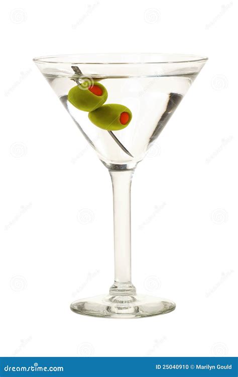 Martini with Olives Isolated Stock Photo - Image of drink, marilyngould: 25040910