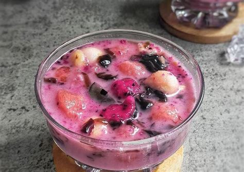 Resep Es Buah Cincau Hitam Oleh Marletaletta Cookpad