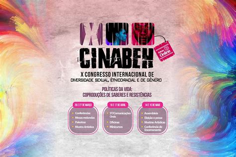 Conhe A O X Congresso Internacional De Diversidade Sexual Tnico