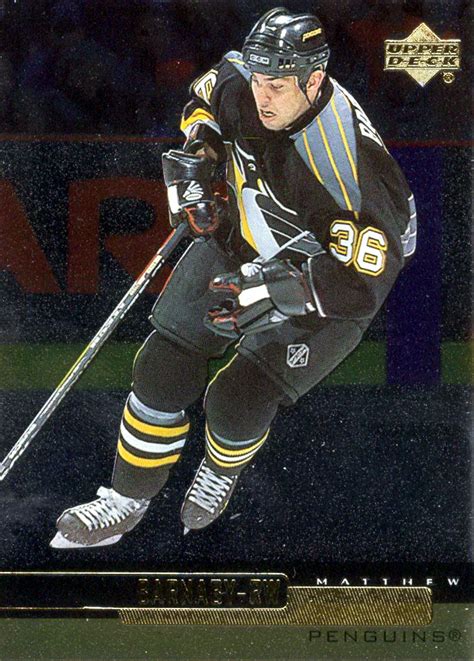 Matthew Barnaby - Player's cards since 1999 - 2001 | penguins-hockey ...