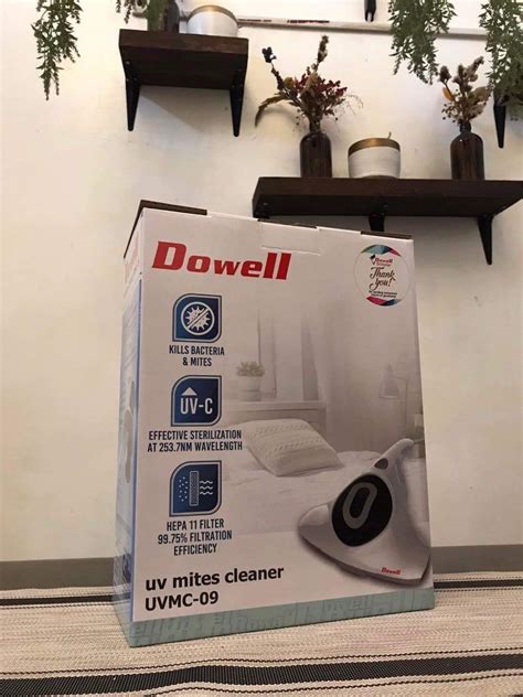 DOWELL UV MITES CLEANER UVMC 09 Furniture Home Living Cleaning