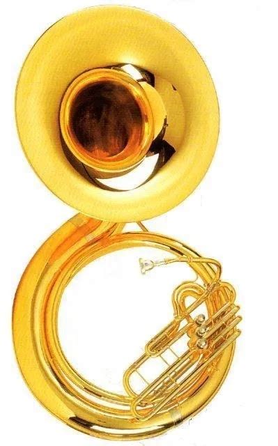 Tuba Sousafon Dorada High Grade 26 Tipo King Silvertone