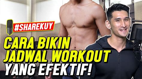 CARA MENENTUKAN JADWAL LATIHAN WORKOUT YANG EFEKTIF YouTube