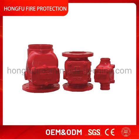 Alarm Check Valve With Ansi Standard Flange For Wet Pipe System China