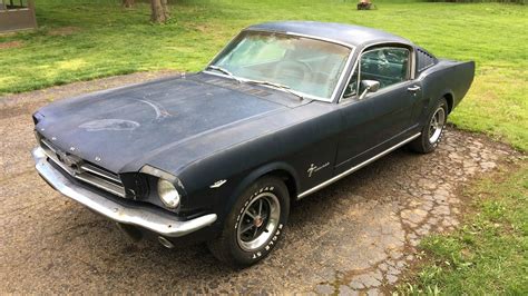 Not Fast Yet 1965 Ford Mustang Fastback Barn Find