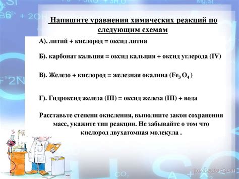 Типы химических реакций. Реакции разложения, реакции соединения.8 класс ...