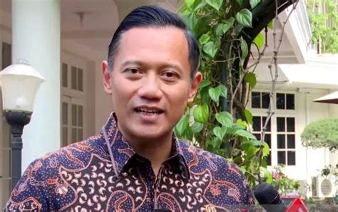 Ahy Belum Seminggu Dilantik Jadi Menteri Atr Bpn Langsung Puji Kinerja