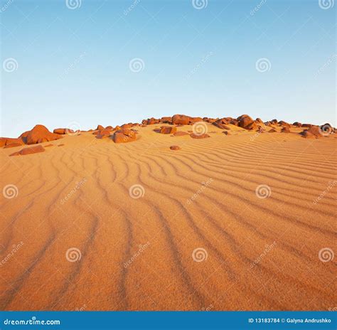 Sand desert stock photo. Image of landscape, sand, outdoor - 13183784