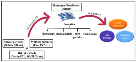 Electrospun Nanofibrous Scaffolds For Biomedical Applications