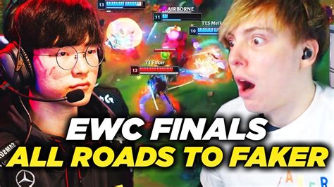 Ls All Roads Lead To Faker Ewc Finals Tes Vs T Youtube