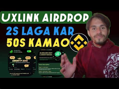 Uxlink Airdrop Uxlink Airdrop Join Binance Web3 Wallet Airdrop