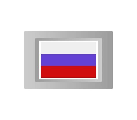 Premium Vector Russian Flag