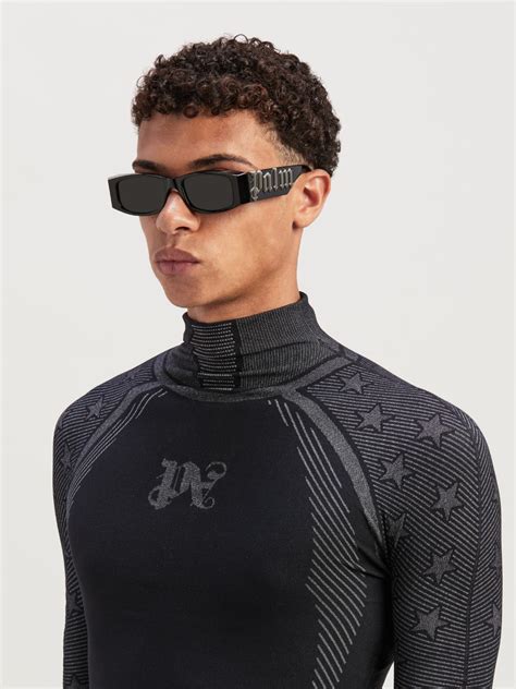 Monogram Baselayer Ski Top In Black Palm Angels Official