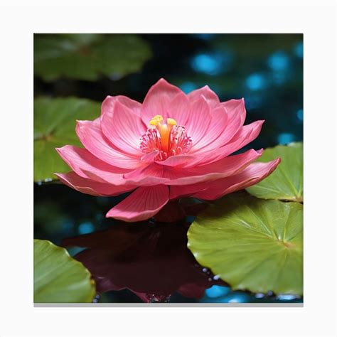 Lotus Flower 51 Canvas Print By Balram Giri Fy