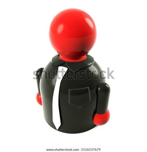 Plastic Red Human Figure Hands Black Stock Photo 1516537679 Shutterstock