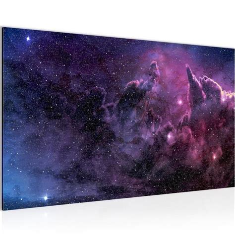 Runa Art Tableau D Coration Murale Space Galaxy X Cm Panneau