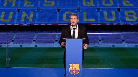 Vídeo Joan Laporta Busca Convencer A Messi En Su Primer Discurso El Barça Te Quiere