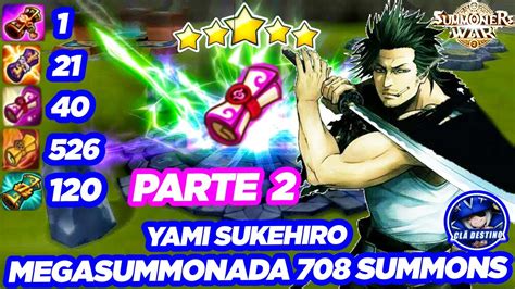 Megasummonada 708 Summons Do Yami Sukehiro Parte 2 No Summoners War