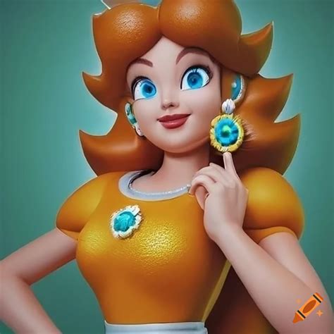 Portrait Of Princess Daisy Morphing Into Totally Spies