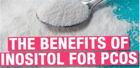 Benefits Of Inositol For PCOS