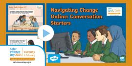 Free Safer Internet Day Conversation Starters Ks