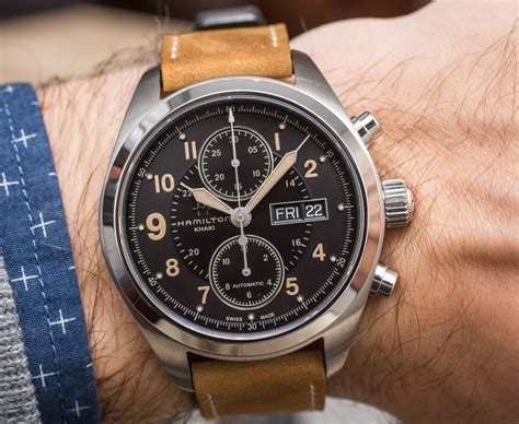 Hamilton Khaki Field Auto Chrono Watch Hands-On | aBlogtoWatch