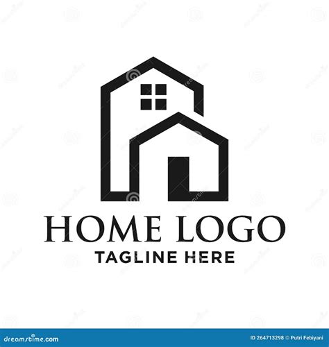 House Logo Design Stock Vector Illustration Of Business 264713298