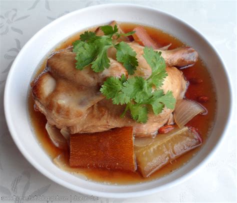 Sweet Home-Chefs: Soy Sauce Chicken With Old Cucumber (Slow-Cooker)