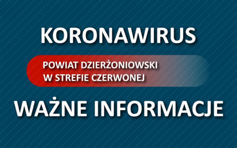 Sanitarna Czerwona Strefa W Ca Ej Polsce