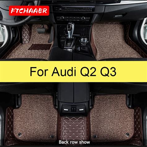 Ftchaaer Car Floor Mats For Audi Q2 Q3 Foot Coche Accessories Auto