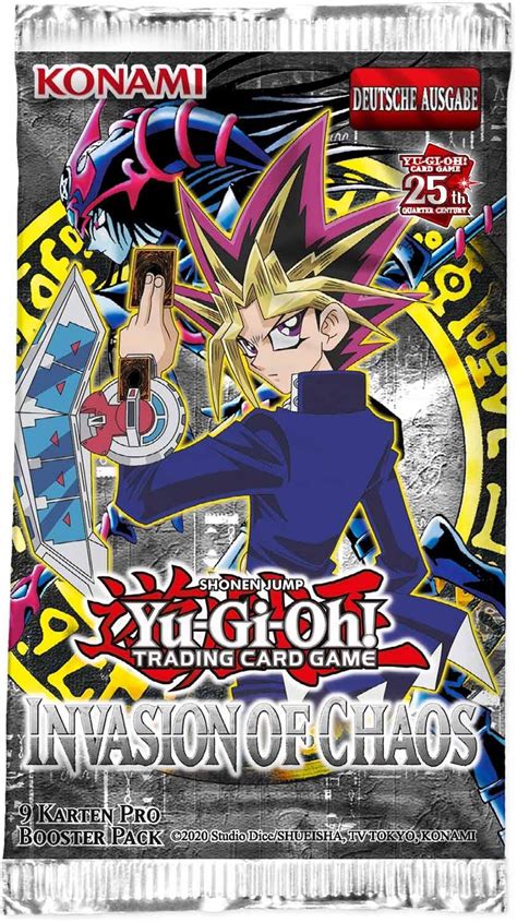 Invasion Of Chaos Booster Display 25th Anniversary Yu Gi Oh DE