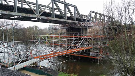 Euro Scaffolds Bridge - Layher. The Scaffolding System.