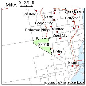 Zip 33018 (Hialeah, FL) Rankings