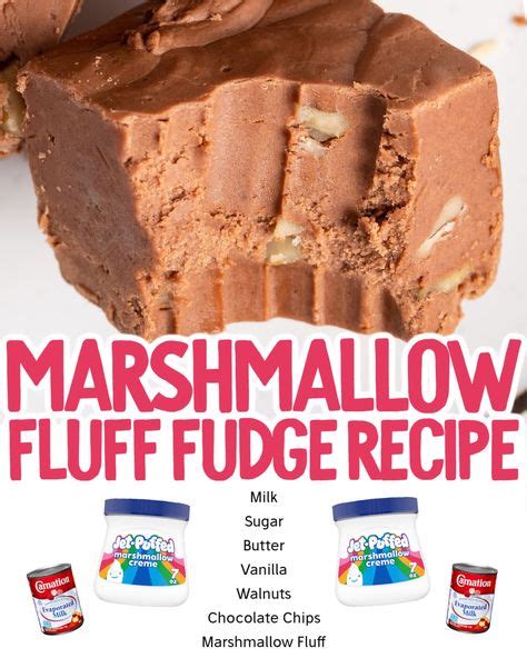 Jet Puffed Marshmallow Fudge Recipe