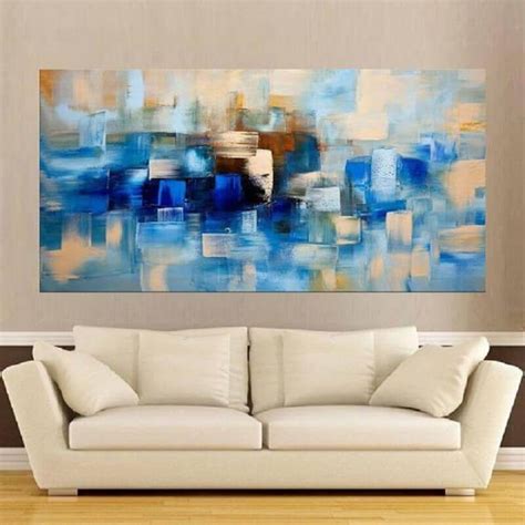 Quadro Abstrato Grande Para Sala - FDPLEARN