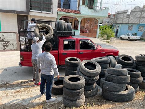 Inicia Recolecci N De Llantas Usadas En Tuxtla Para Prevenir