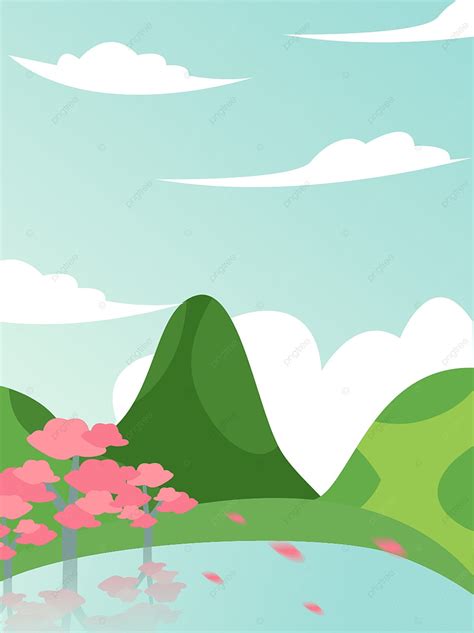 Landscape Cartoon Background Wallpaper Image For Free Download - Pngtree