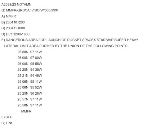 Primal Space On Twitter Notam For Between The Th And Th