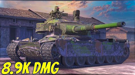 Strv K 8 9K DMG WoT Blitz YouTube