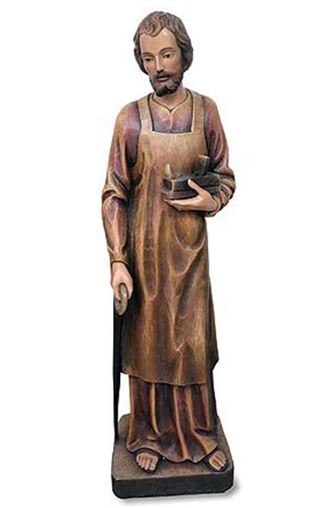 Saint Joseph the Worker Cathedral Size Statue, Large Statuary ...